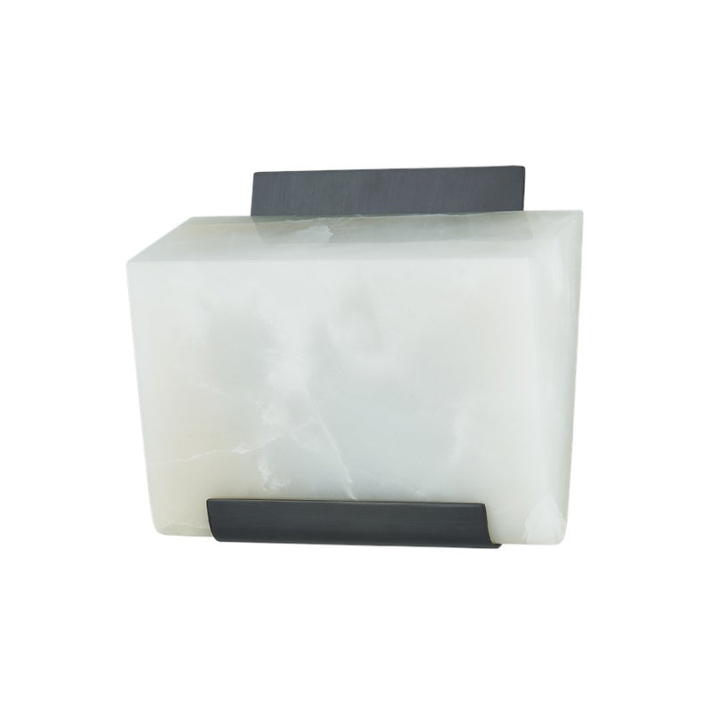 Hudson Valley Fairfield 1 Light Wall Sconce, Old Bronze/Onyx - 3541-OB