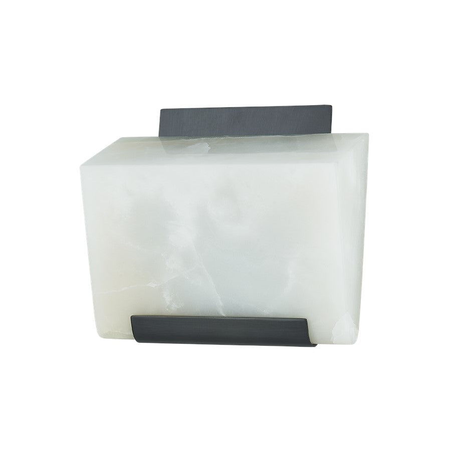 Hudson Valley Fairfield 1 Light Wall Sconce, Old Bronze/Onyx - 3541-OB