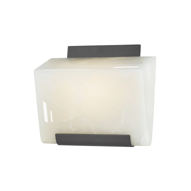 Hudson Valley Fairfield 1 Light Wall Sconce, Old Bronze/Onyx