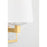 Hudson Valley Elwood 1 Light Wall Sconce, Aged Brass