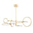 Hudson Valley Saturn 6 Light LED Chandelier