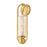 Hudson Valley Binnewater 1 Light Wall Sconce, Aged Brass/Clear Optic - 4161-AGB