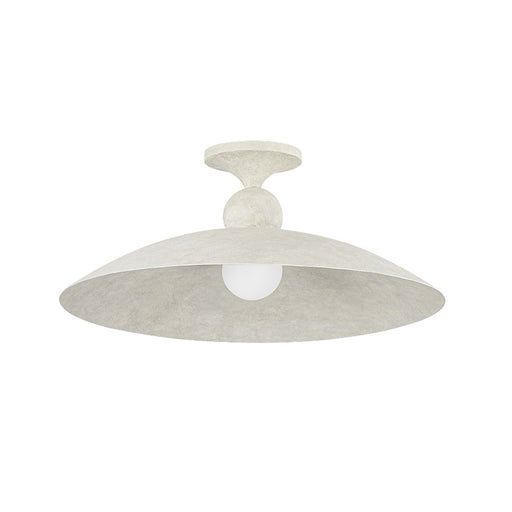 Hudson Valley Teelin 1 Light Flush Mount, Limewash Plaster - 4320-LWP