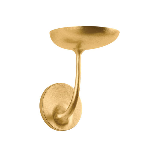 Hudson Valley Taormina 1Lt Wall Sconce, Gold/Clear Inside Etched - 4509-VGL