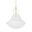 Hudson Valley Coventry 1Lt 20" Pendant, Gold/White Plaster/Opal - 4520-VGL-WP