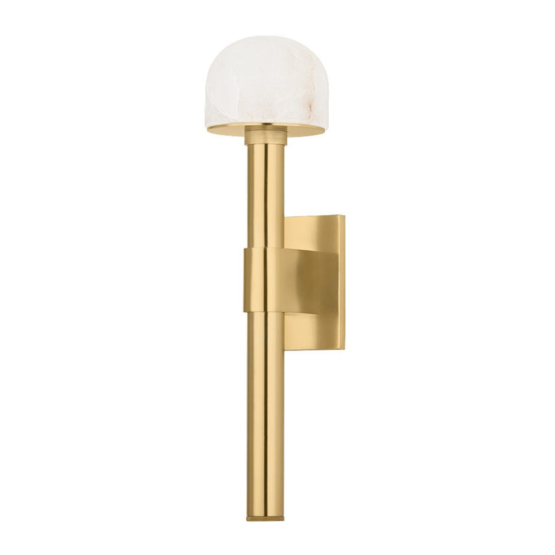 Hudson Valley Bellvale 1 Light Wall Sconce, Aged Brass - 4622-AGB