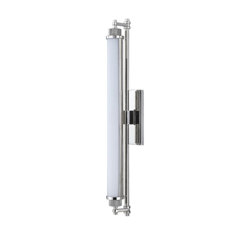 Hudson Valley Plandome 1Lt 28" Bath and Vanity, Nickel/Opal Matte - 4728-PN