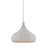 Hudson Valley Hampstead 1 Light 28" Pendant, Aged Brass/Whitewashed