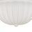 Hudson Valley Dutchess 1 Light Flush Mount, Polished Nickel/White