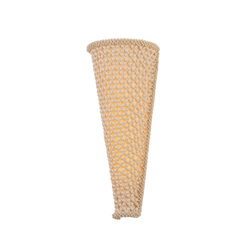 Hudson Valley West Park 1 Light Wall Sconce, Soft White/Coco Beads - 5141-SWH