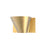 Hudson Valley Reeve 1 Light Wall Sconce, Vintage Gold Leaf
