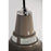 Hudson Valley Lydney 1 Light 14" Pendant, Gray/Polished Nickel/Gray