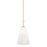 Hudson Valley Cambria Heights 1 Light Pendant, Aged Brass/Sfumato - 7810-AGB