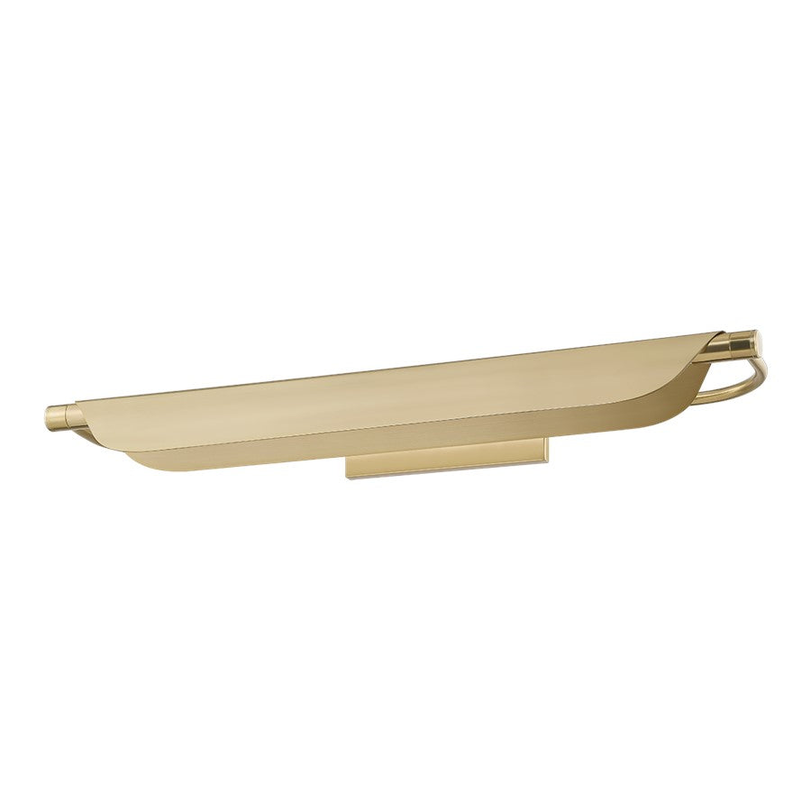 Hudson Valley Tinwald 1 Light 27" Picture Light, Aged Brass - 7927-AGB