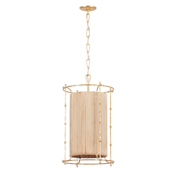 Hudson Valley Jones Point 1 Light Lantern, Vintage Gold Leaf - 8020-VGL
