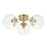 Hudson Valley Abbott Light Semi Flush Mount