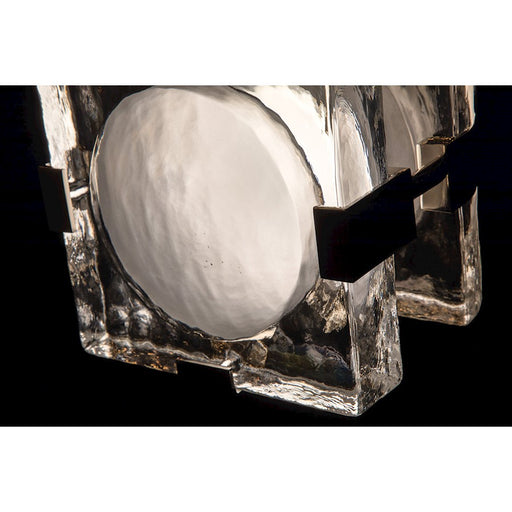 Hudson Valley Bourne 1 Light LED Wall Sconce 8"x8", Aged Brass - 9808-AGB