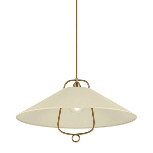 Hudson Valley Pawley 1 Light Pendant, Historic Bronze/Soft Sand - CB8624-HB-SSD