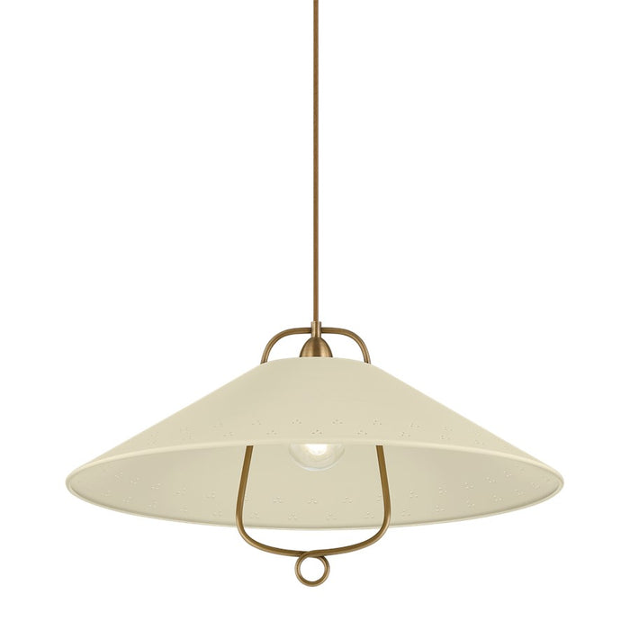 Hudson Valley Pawley 1 Light Pendant, Historic Bronze/Soft Sand - CB8624-HB-SSD