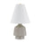 Hudson Valley King 1Lt Table Lamp, Brass/Coccon/Textured Linen - CBL5128-AGB-CCN