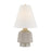 Hudson Valley King 1Lt Table Lamp, Brass/Coccon/Textured Linen