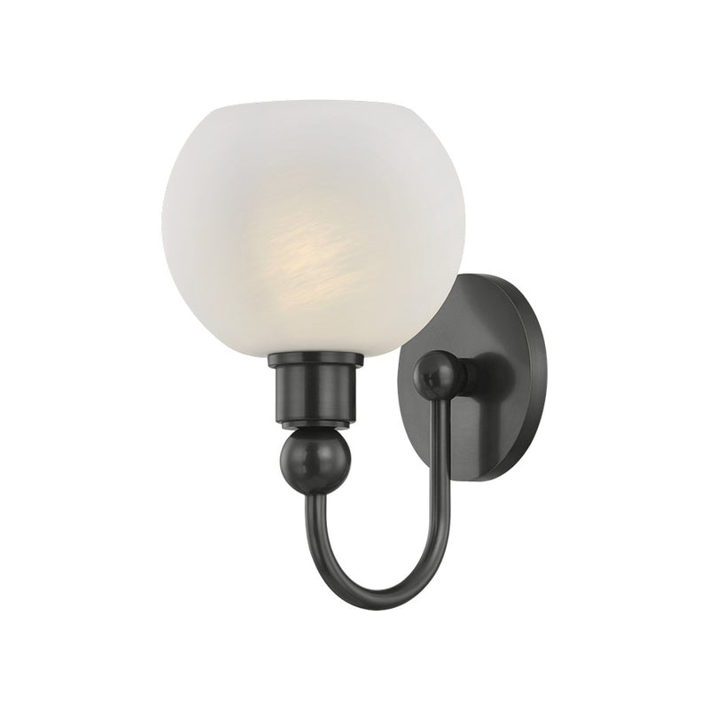 Mitzi Jerica 1 Light Bath and Vanity, Old Bronze/Matte Cloud - H1019301-OB