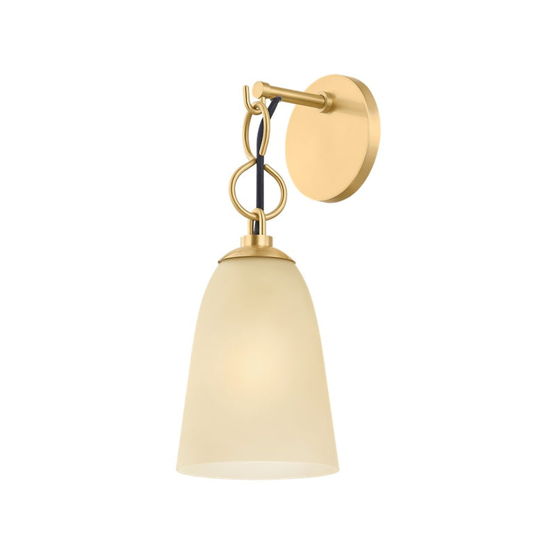Mitzi CHRISTINE 1Lt Wall Sconce, Brass/Champagne Etched In/Out - H1058101-AGB