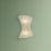 Mitzi Esmae 2 Light Wall Sconce, Aged Brass/Clear Etched
