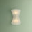 Mitzi Esmae 2 Light Wall Sconce, Aged Brass/Clear Etched