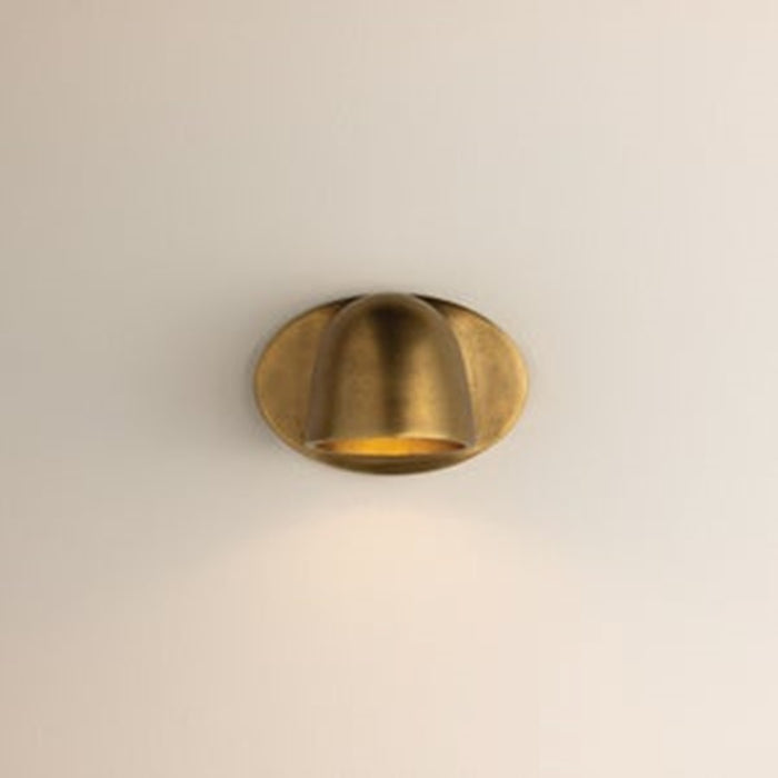 Mitzi Canna 1 Light Wall Sconce, Aged Brass