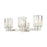 Mitzi Danae 3 Light Bath and Vanity, Polished Nickel/Clear Optic - H1107303-PN