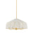 Mitzi Shivonne 5 Light Pendant, Aged Brass/Ivory Linen - H1109805-AGB
