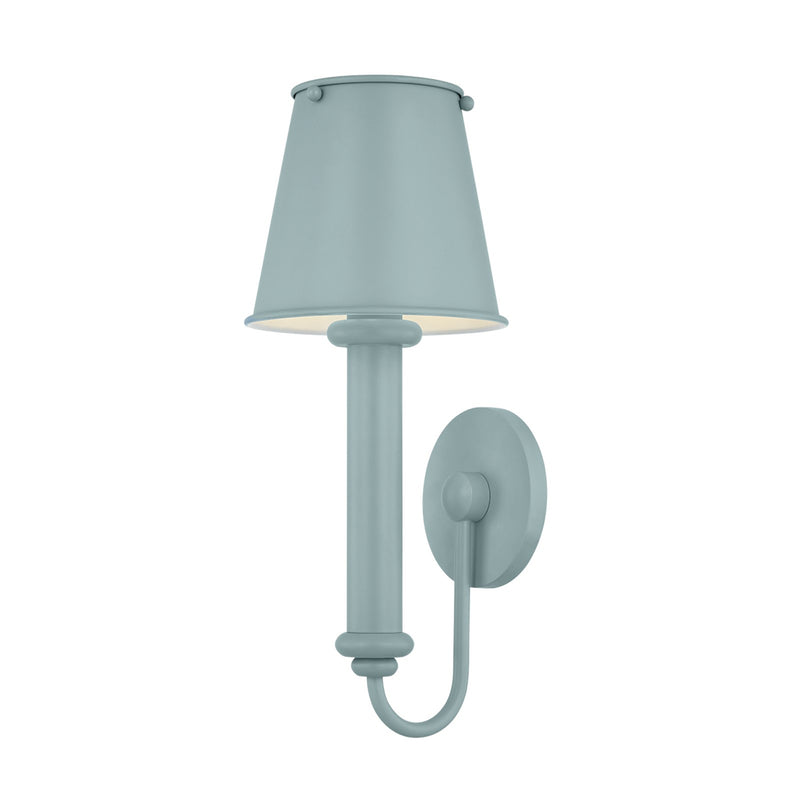 Mitzi Yara 1 Light Wall Sconce, Dusk Blue/Dusty Blue - H1123101-DKB