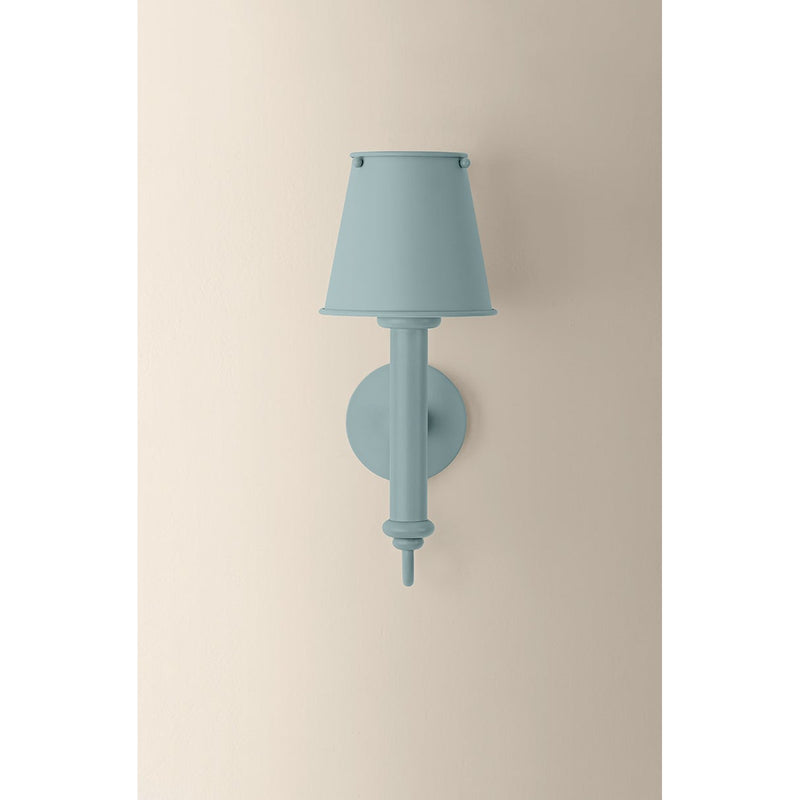Mitzi Yara 1 Light Wall Sconce, Dusk Blue/Dusty Blue - H1123101-DKB