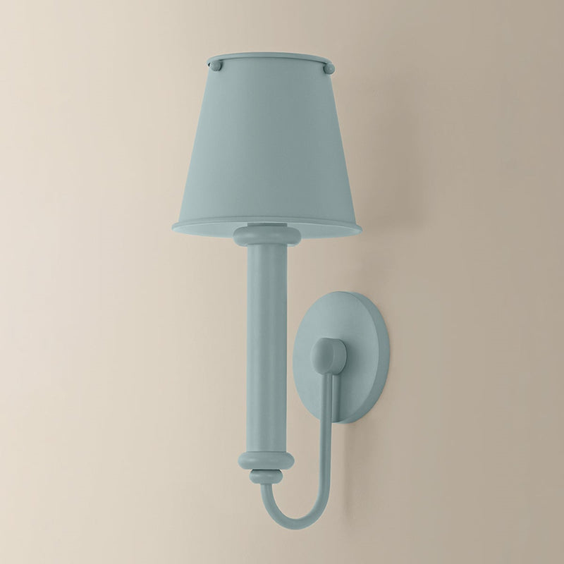 Mitzi Yara 1 Light Wall Sconce, Dusk Blue/Dusty Blue - H1123101-DKB