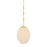 Mitzi Nell 1 Light 12" Pendant, Aged Brass/Matte Cloud - H1146701L-AGB
