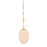 Mitzi Nell 1 Light Pendant, Aged Brass/Matte Cloud - H1146701S-AGB