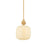Mitzi Elise 1 Light Pendant, Aged Brass/Opal Glossy - H1149701S-AGB