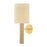 Mitzi Jones 1 Light Wall Sconce, Aged Brass/Boucle - H1154101-AGB