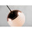 Mitzi Ella 1 Light Pendant, Polished Copper/White