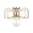 Mitzi Daisy 1 Light Pendant, Polished Brass