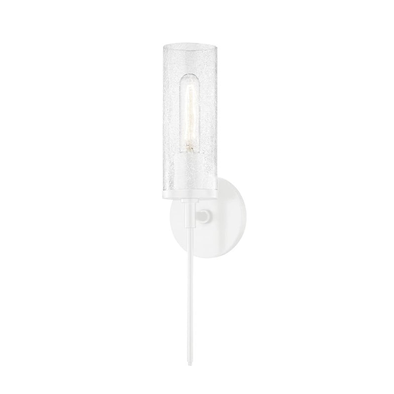 Mitzi Olivia 1 Light Wall Sconce, Soft White/White - H223101-SWH