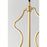 Mitzi Abigail 1 Light Pendant, Aged Brass/Opal