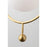 Mitzi Abigail 1 Light Pendant, Aged Brass/Opal