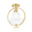 Mitzi Ringo 1 Light Semi Flush