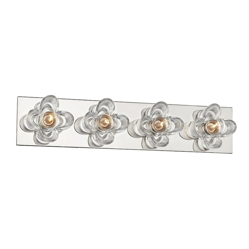 Mitzi Shea 4 Light Bath Bracket, Polished Nickel - H410304-PN