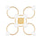 Mitzi Hope 8 Light Semi Flush