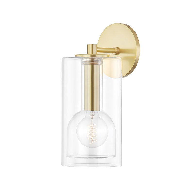 Mitzi Belinda 1 Light 14" Wall Sconce, Polished Nickel - H415101A-PN