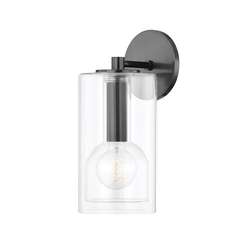 Mitzi Belinda 1 Light 14" Wall Sconce, Polished Nickel - H415101A-PN