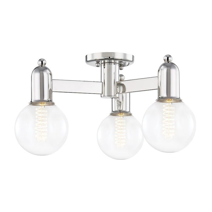 Mitzi Bryce 3 Light Semi Flush Mount